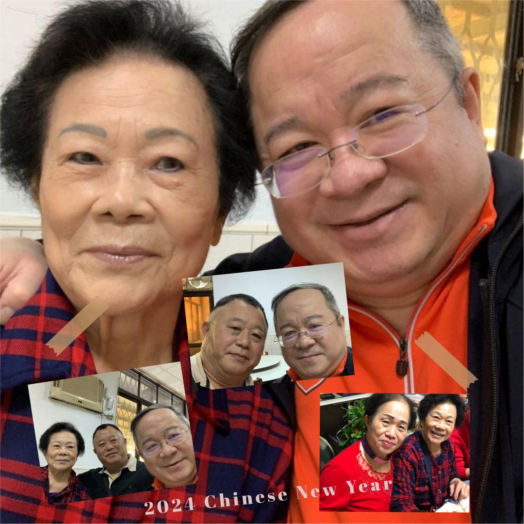 回顧過年期間拜年合照！