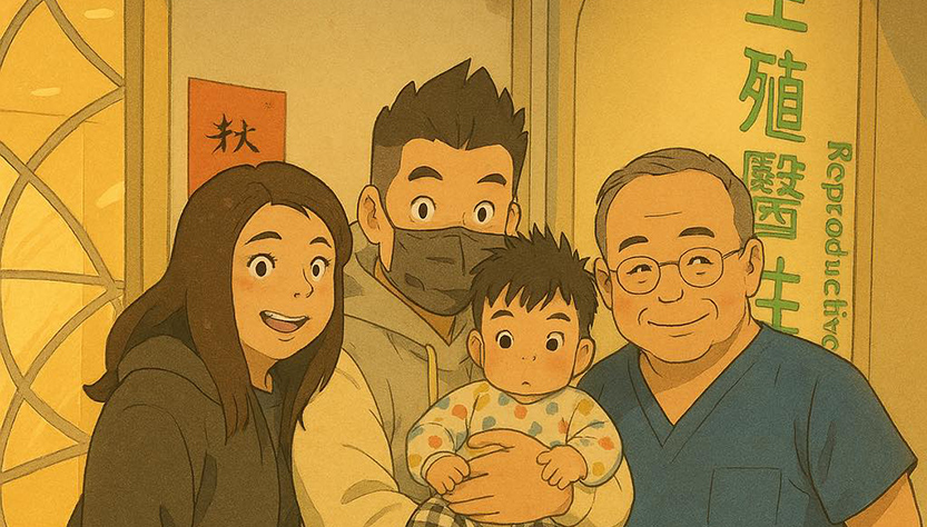 男性重度不孕，一家子來探班 #北醫陳啟煌醫師