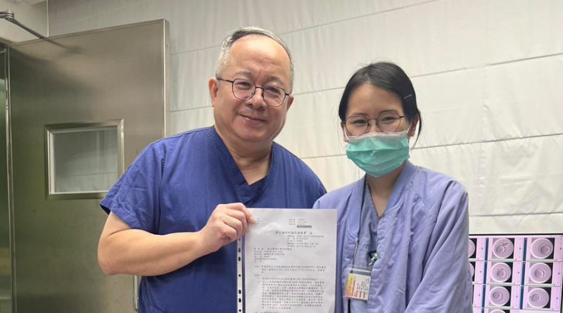 北醫生殖中心胚胎實驗室頂大碩士胚胎師Jo Jo經嚴格訓練拿到國健屬官方的胚胎師認證 #北醫陳啟煌醫師