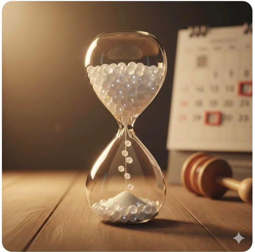 最美卻抓不住的流年，是沙漏中日漸稀疏的微光