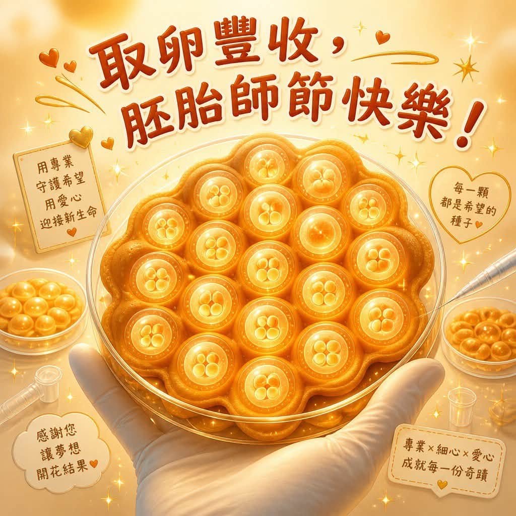 預祝7/25號胚胎師節快樂！🎉